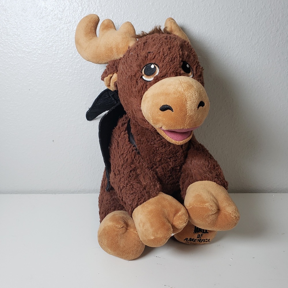 Build A Bear Workshop Brown Moose Stuffed Animal Minnesota Mall Of America MOA